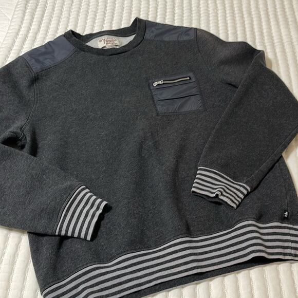 Penguin Gray Sport Sweatshirt Size L - Picture 1 of 4